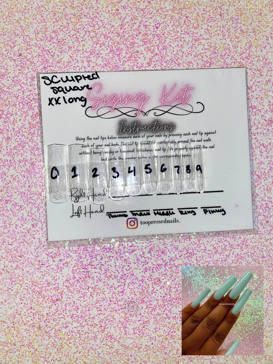 Sizing Kit- XX LONG