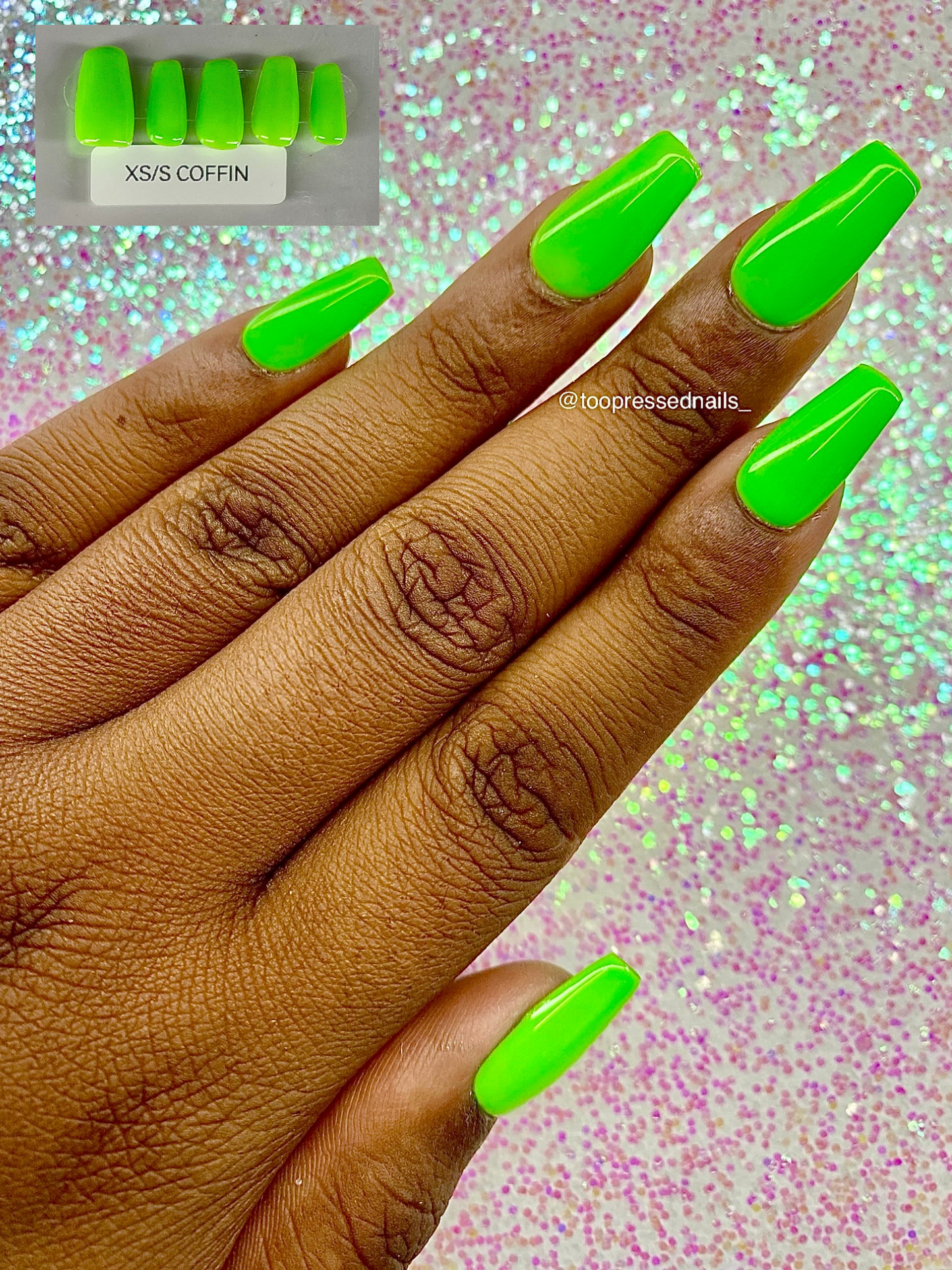 Extra Short Custom Nails
