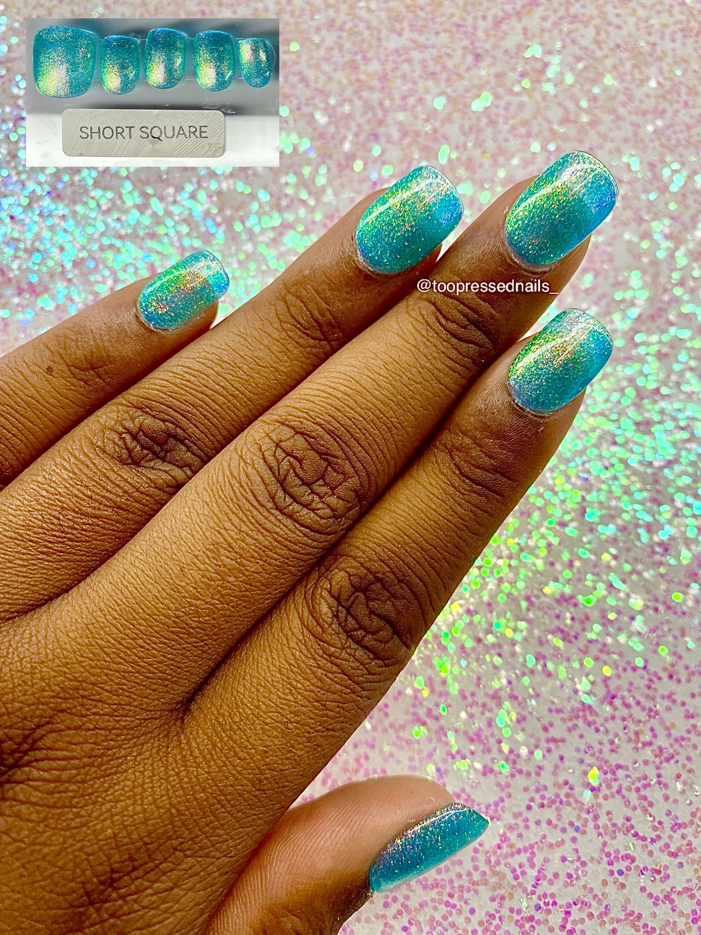 Extra Short Custom Nails
