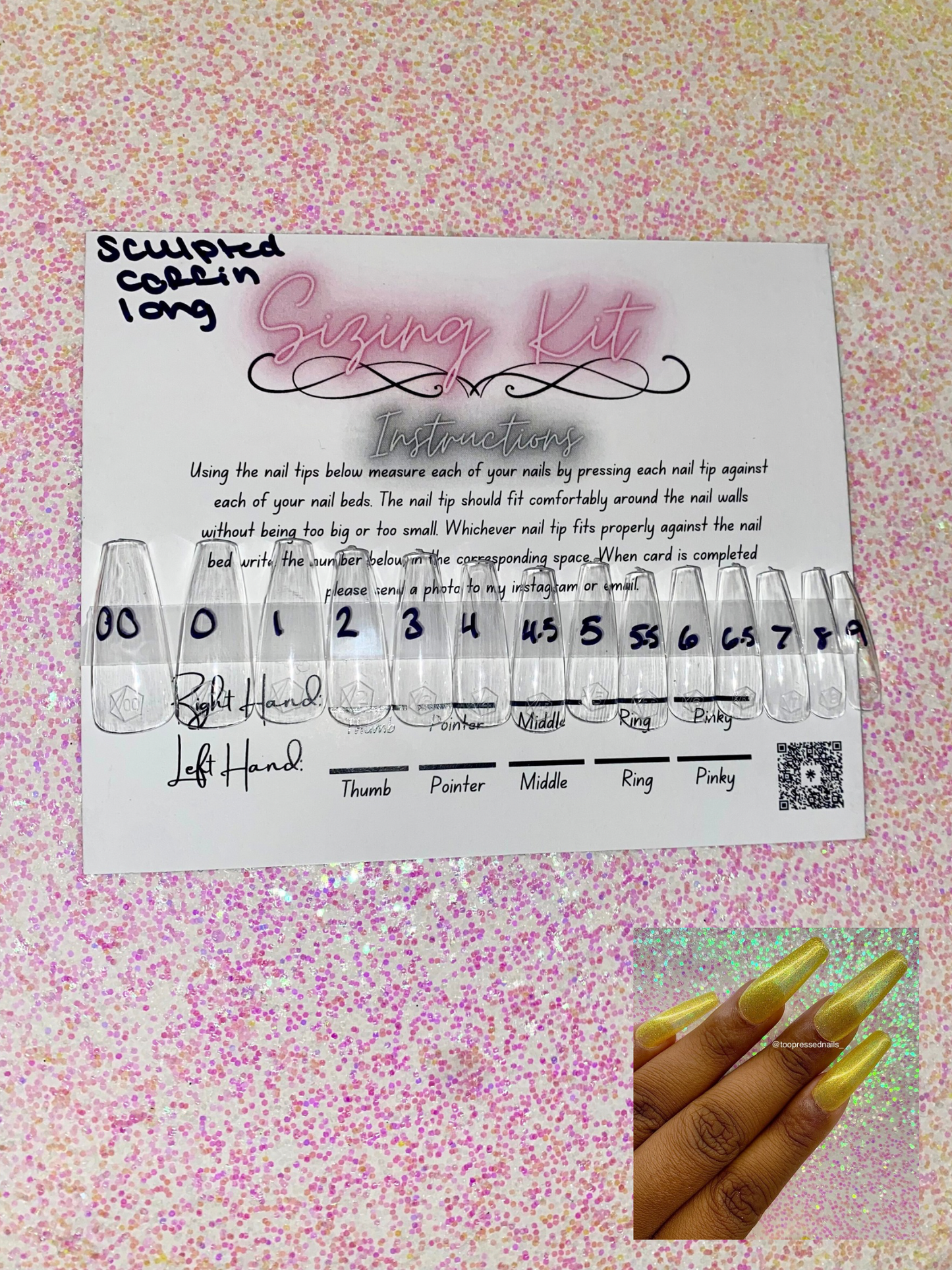 Sizing Kit- LONG