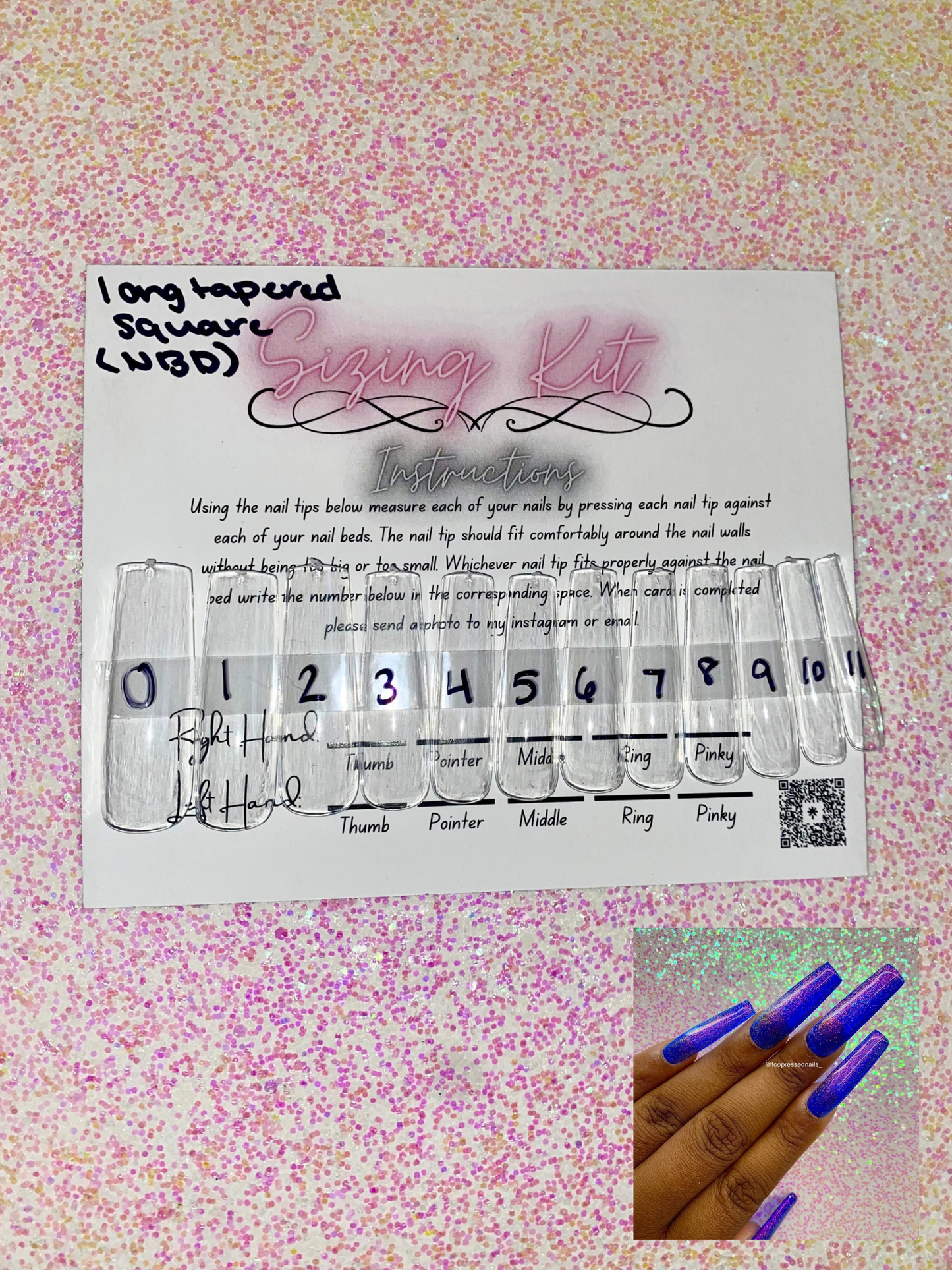 Sizing Kit- LONG