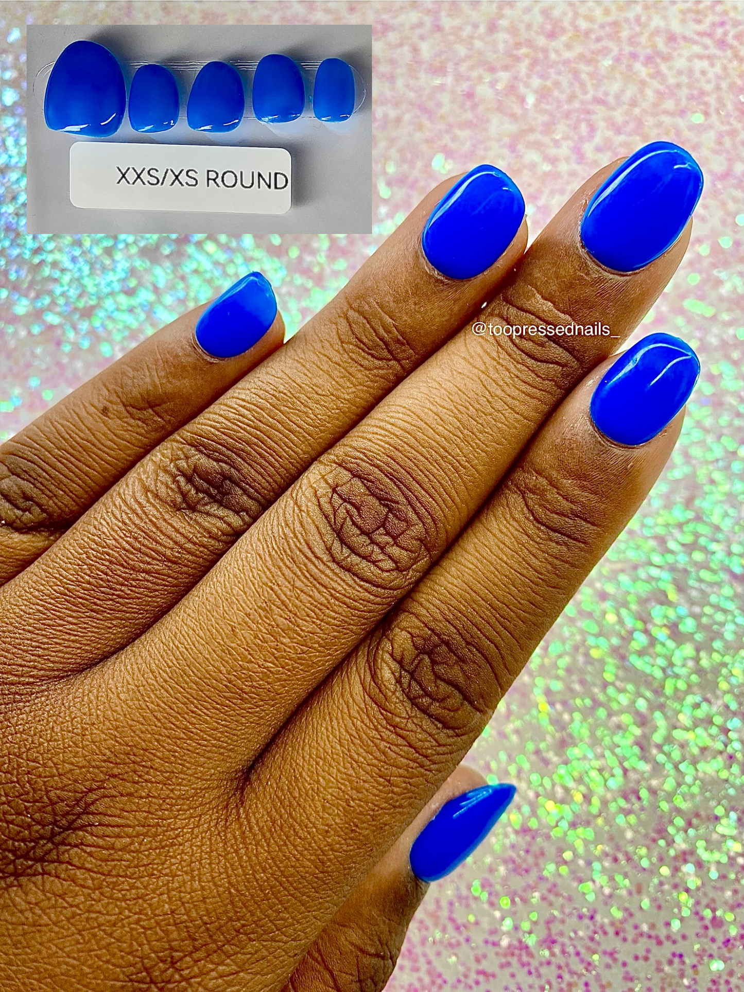 Extra Short Custom Nails