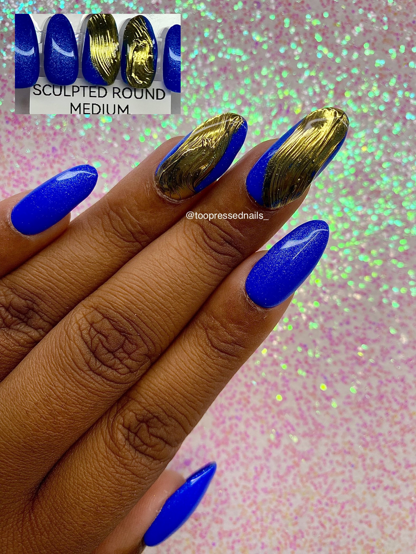 Medium Custom Nails