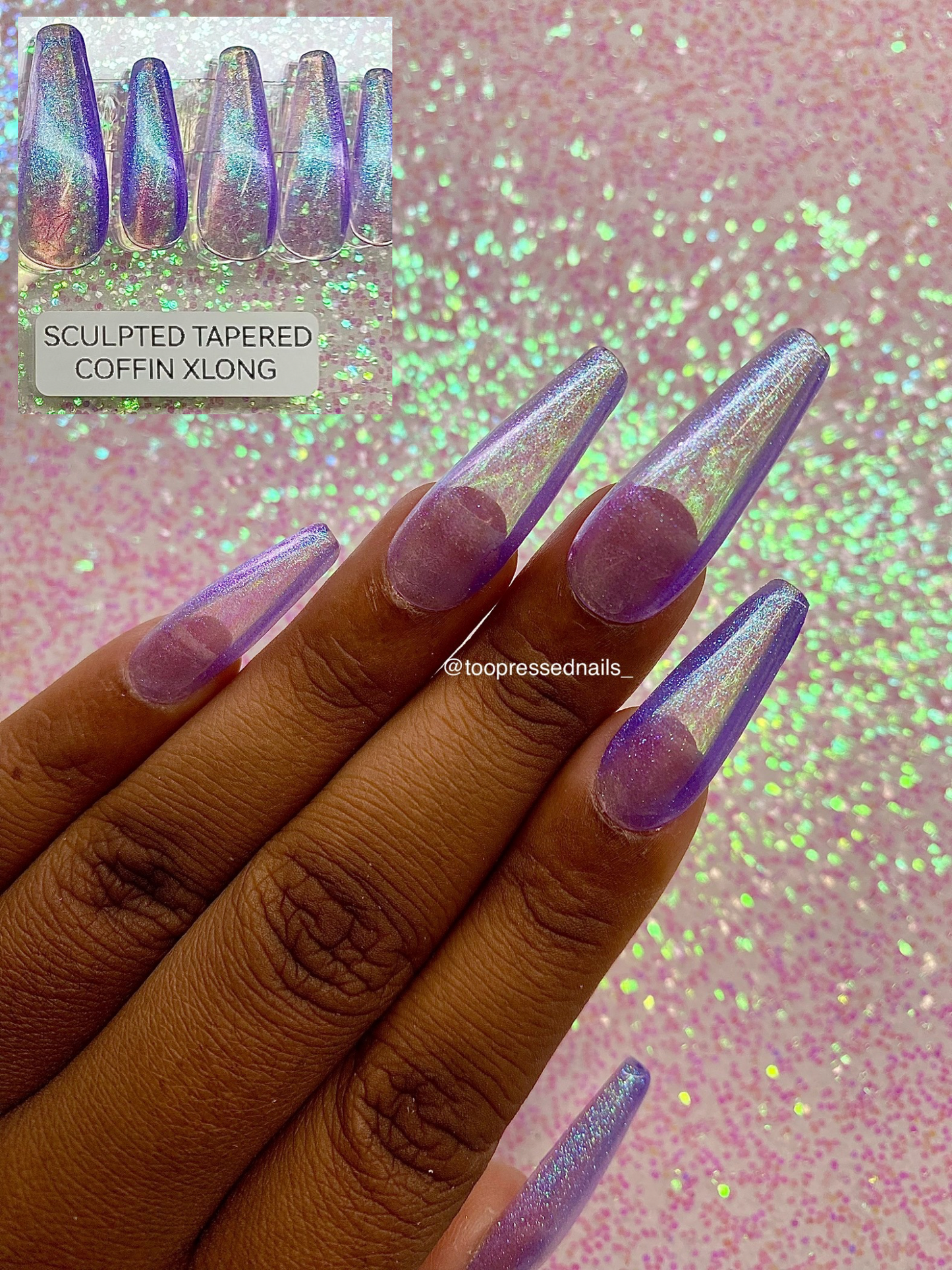 Extra Long Custom Nails