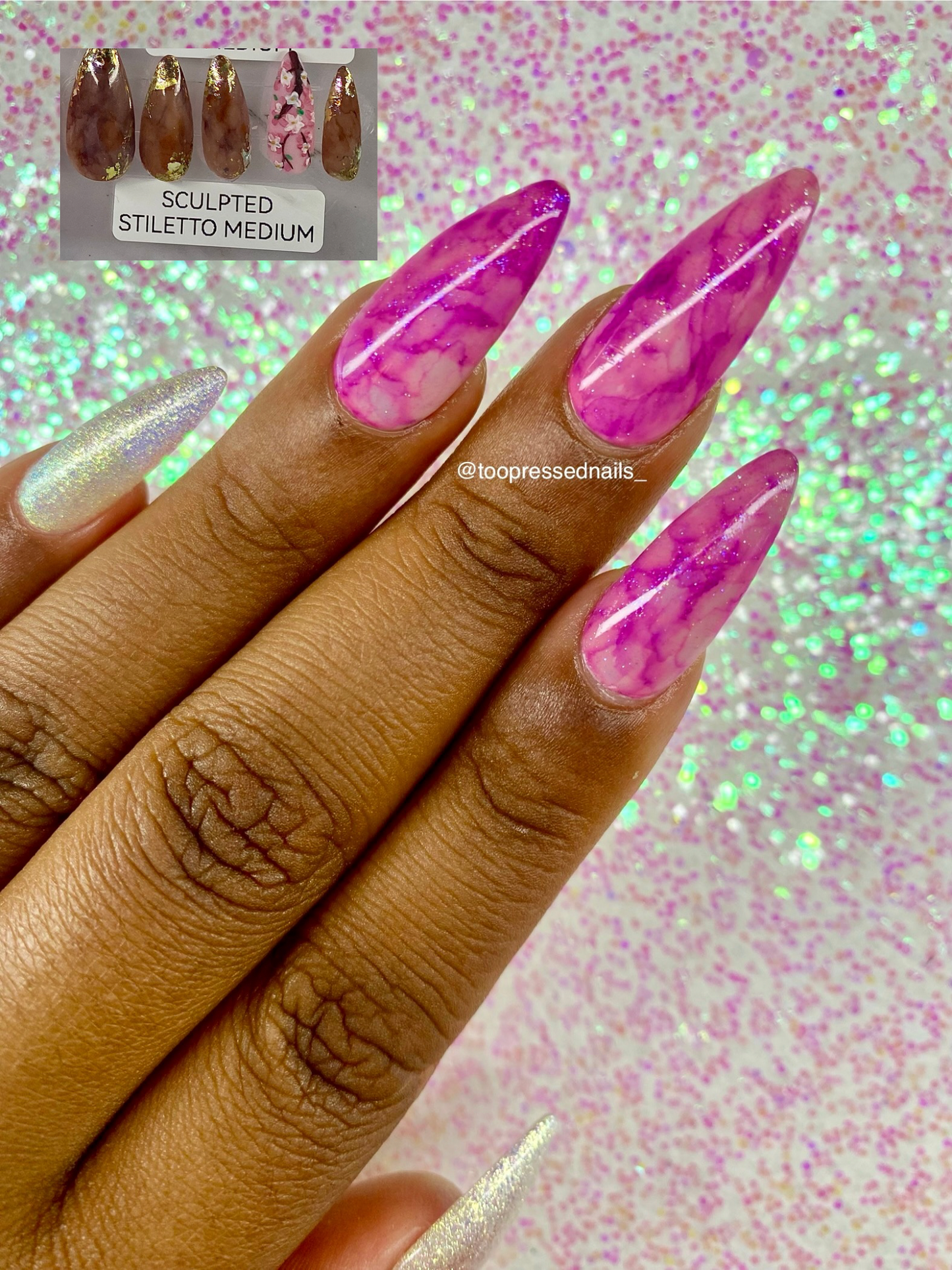 Medium Custom Nails