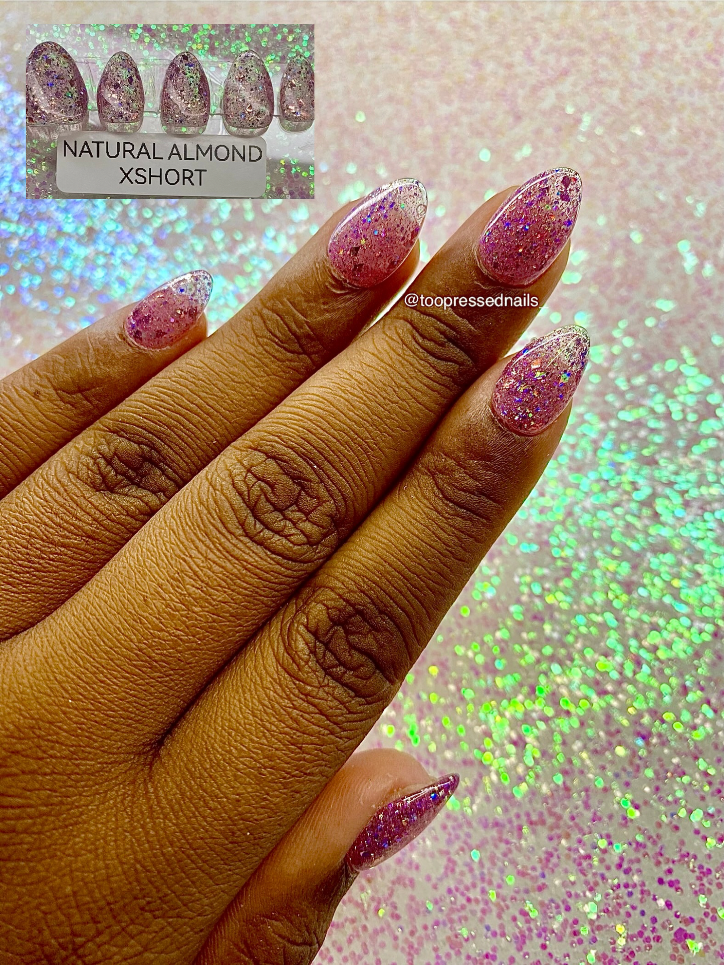 Extra Short Custom Nails