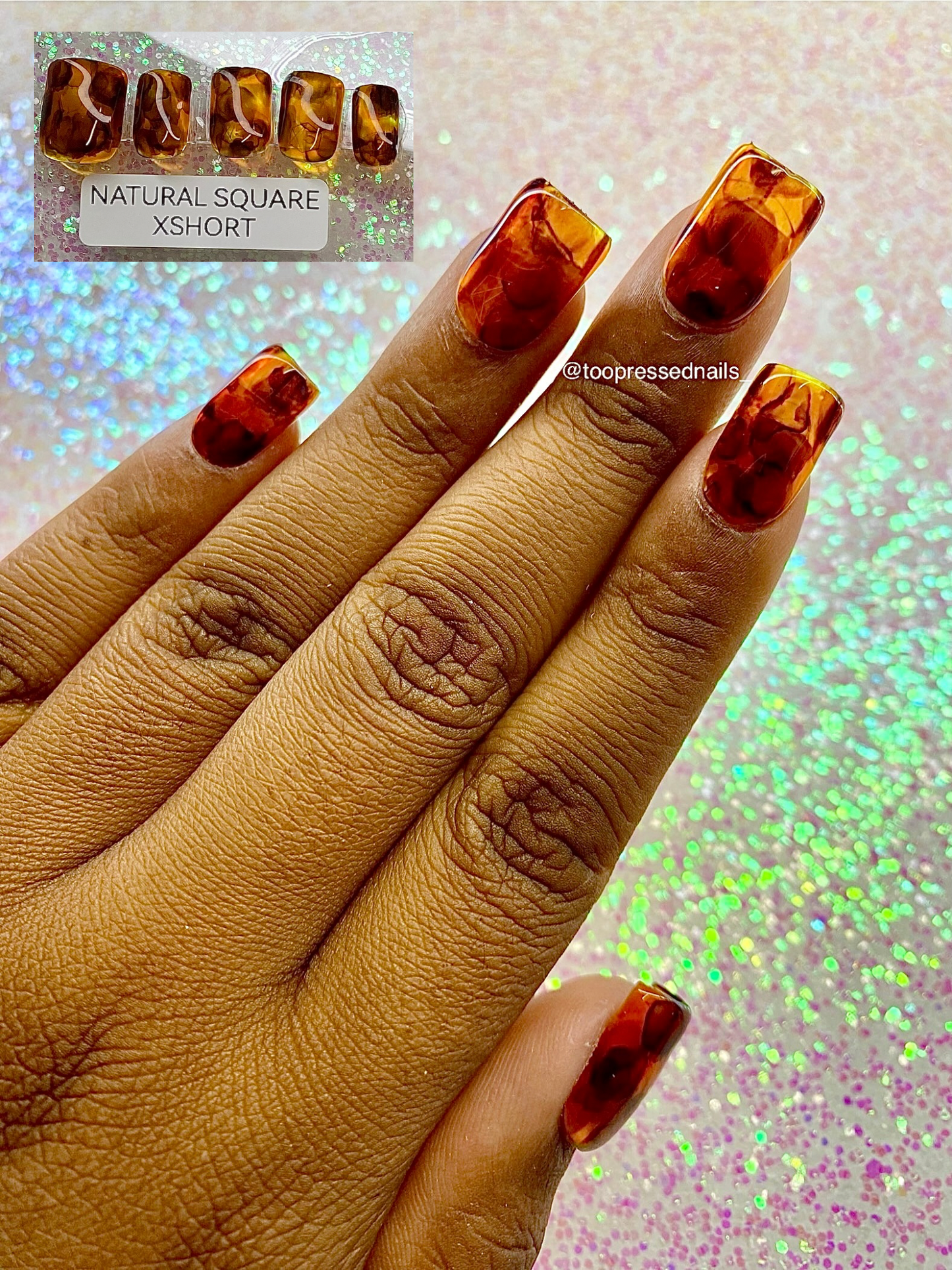 Extra Short Custom Nails