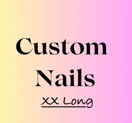 XX Long Custom Nails